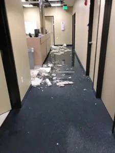 water damage restoration in Lakeside