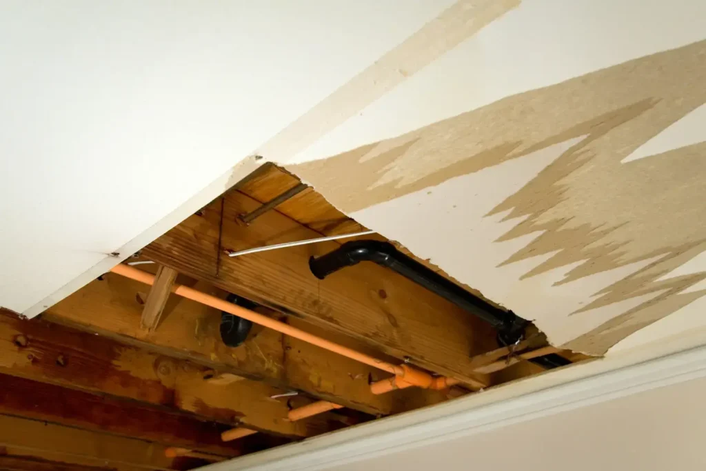 water damage restoration in Clairemont Mesa