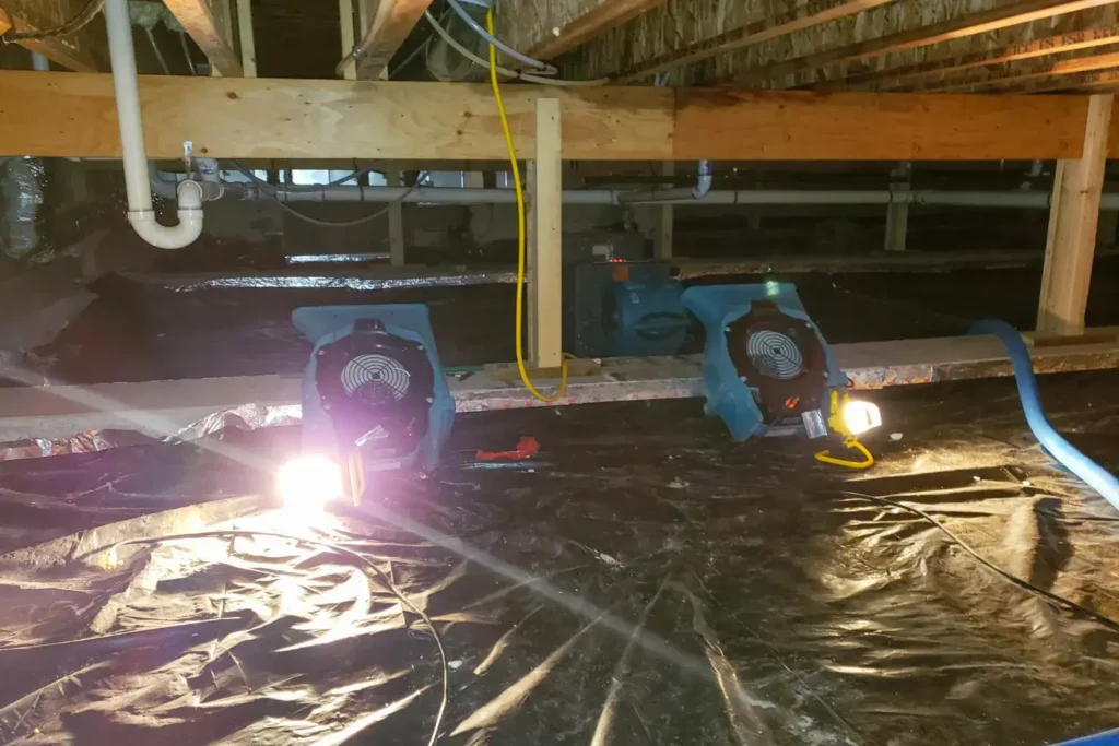 water damage restoration in Coronado