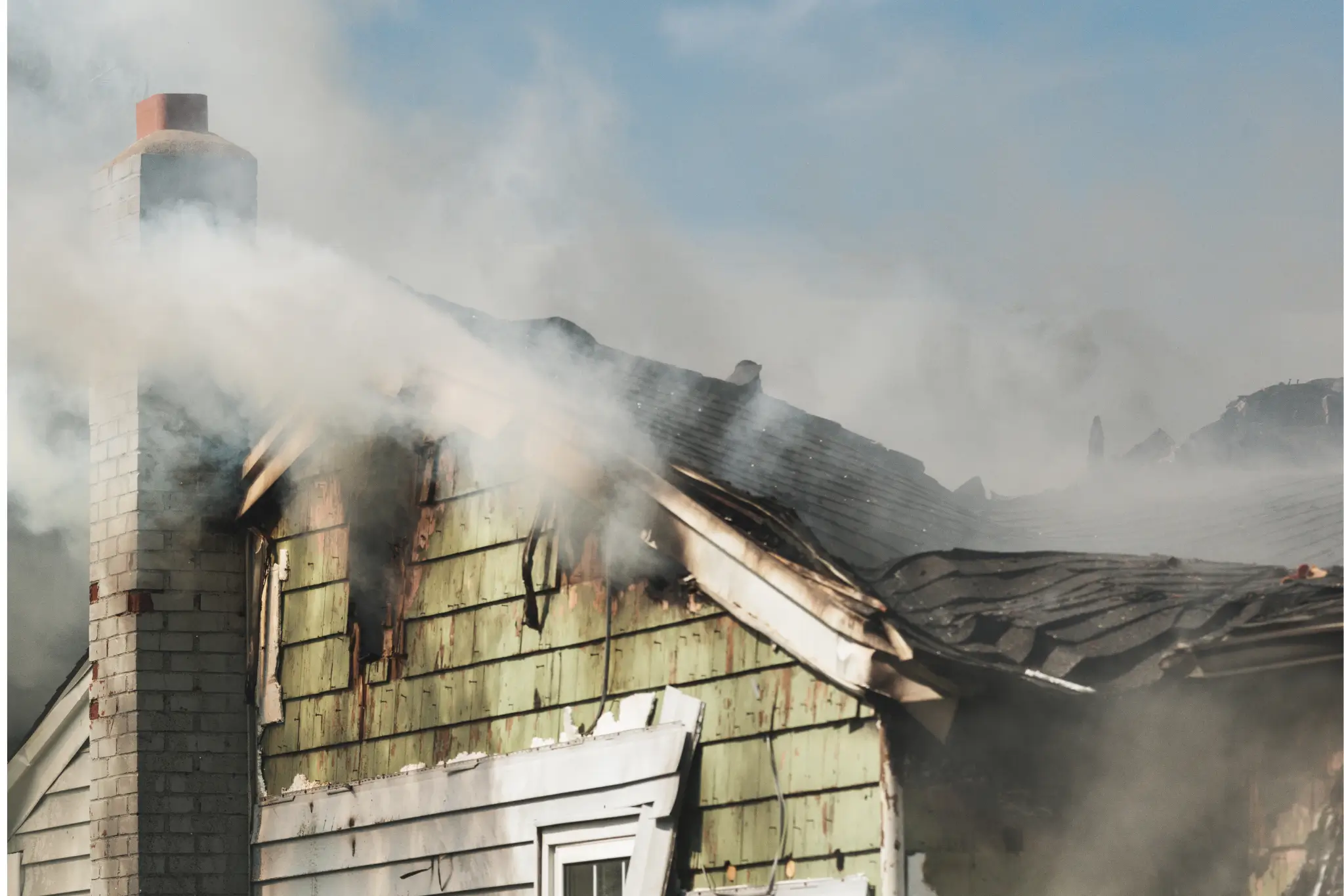 fire damage restoration in Lakeside