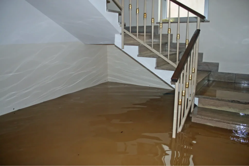 Flood Cleanup after heavy rain in Lakeside