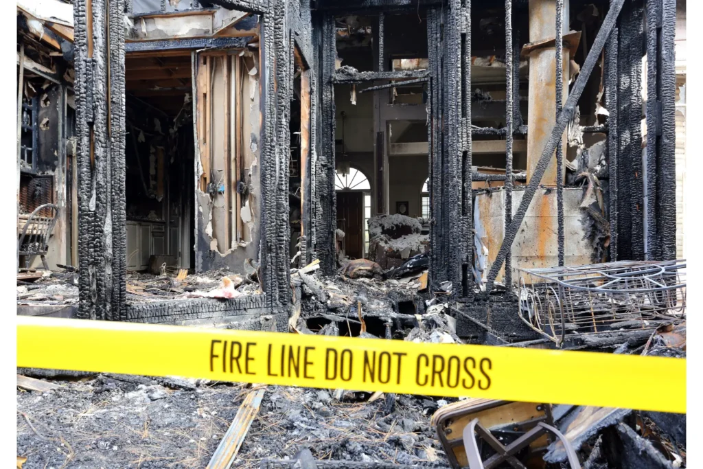 How hard is it to repair fire damage?