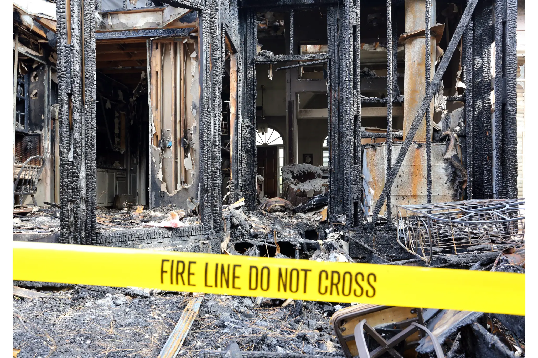 How hard is it to repair fire damage?