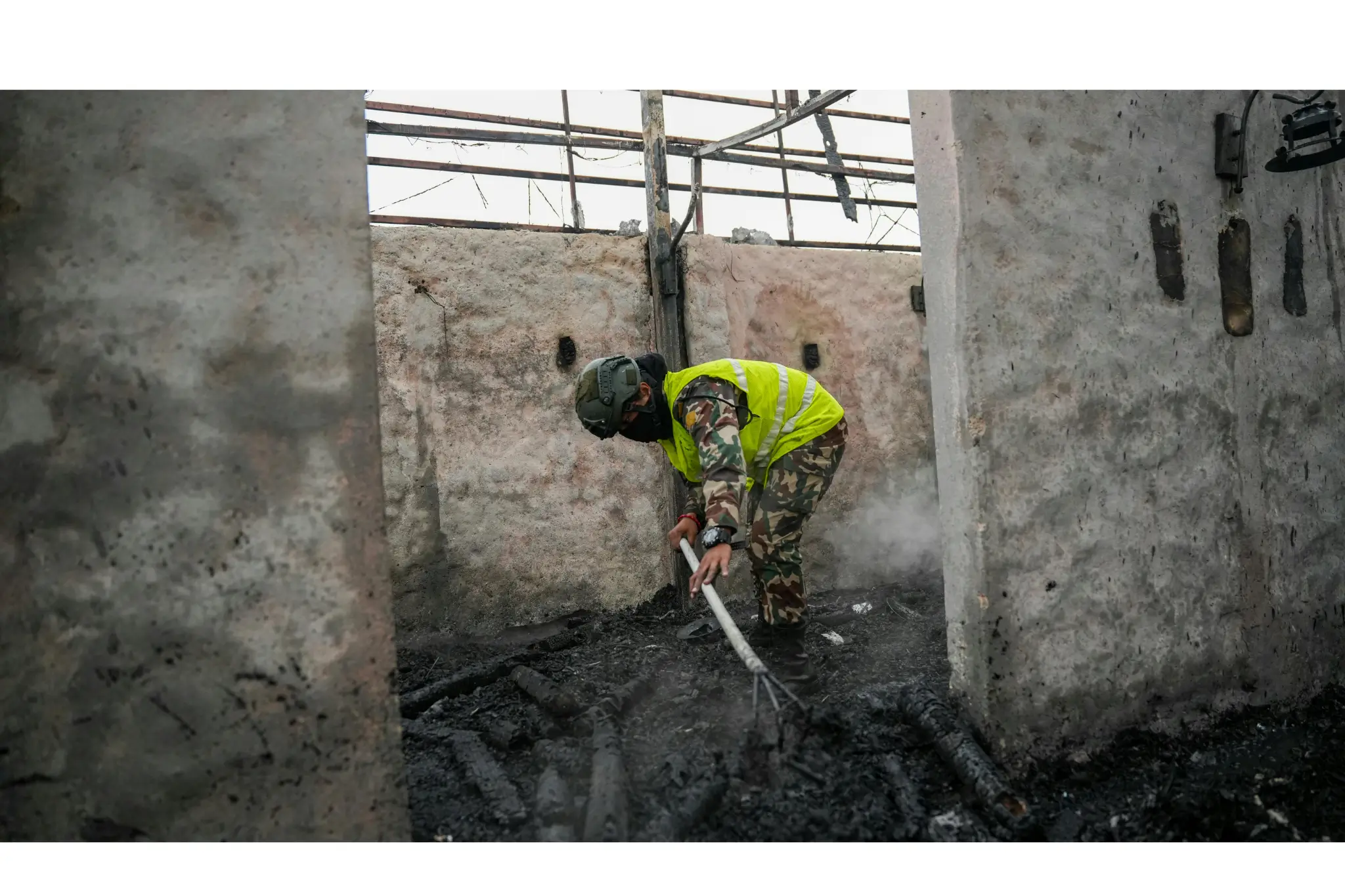 How long is air toxic after fire?